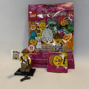 LEGO Minifigure Series 24, newspaper kid